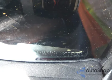 2012 Mini Cooper S z USA, uszkodzony, nr VIN WMWSV3C51CTY19697